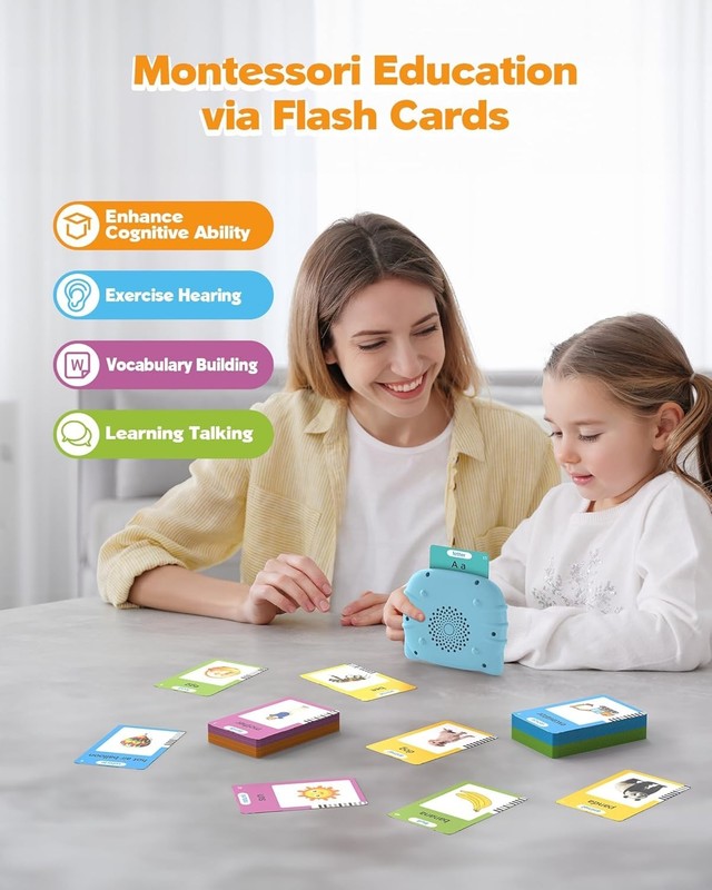 Interactive 510 Words Educational Flashcards for Toddlers – 31 Themes Included gallery
