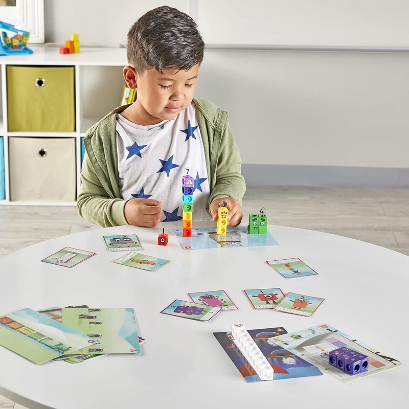 MathLink Cubes Numberblocks 1-10 Activity Set, 30 Preschool Learning Activiti... gallery