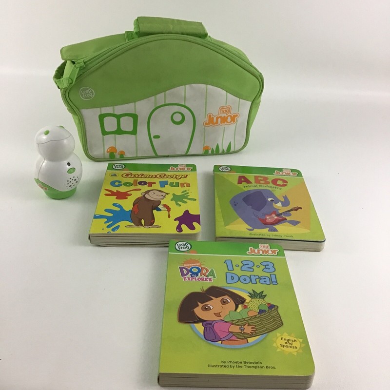 Leap Frog Tag Junior Book Pal Explorer Carry Along Storage Case Travel Bag Dora