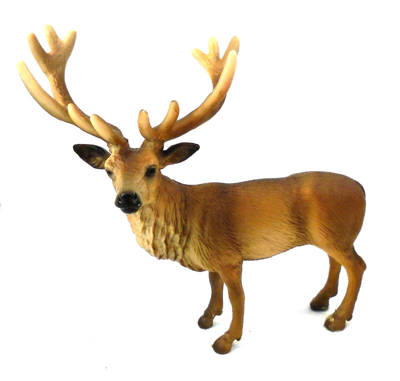 Schleich Red Deer Stag Elk 2002 Wild Forest Animals