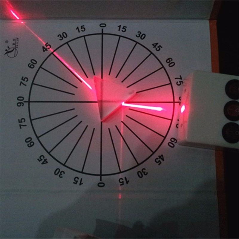 Physical Science Triangular Prism Convex Lens Optics Set Optical Experiment Box gallery