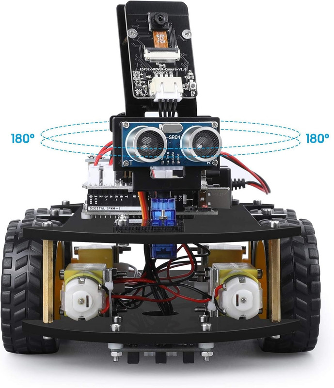 UNO R3 Smart Robot Car Kit V4 for Arduino Robotics for Kids Ages 8-12 12-16 STEM gallery