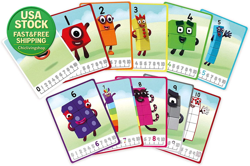 Mathlink Cubes Numberblocks Activity Set 30 Preschool Learning Counting Blocks gallery