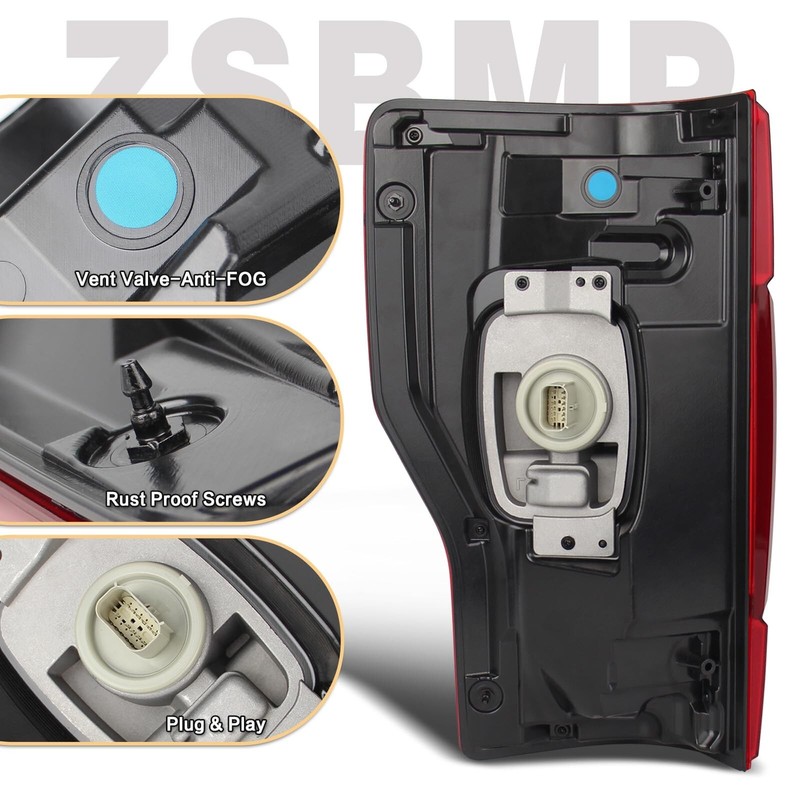 LED Tail Lights Compatible with 2020 2021 2022 Ford F250 F350 Super Duty Tail... gallery