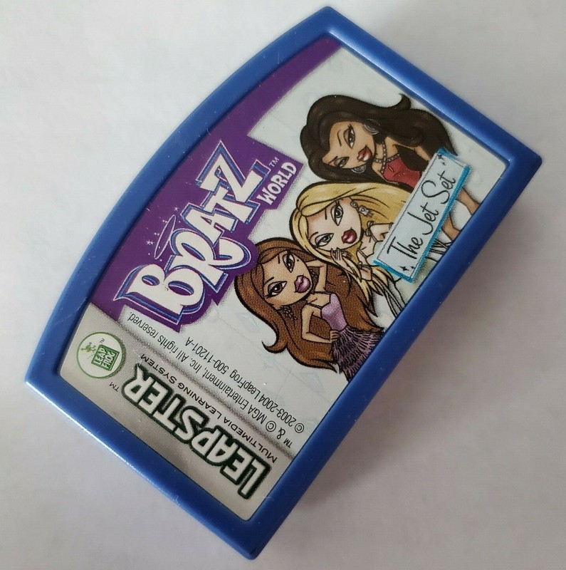 Bratz World The Jet Set Leap Frog Leapster Learning Game System Cartridge Only