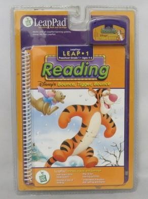 Leap Frog : Leap Pad : LEAP 1 Disney BOUNCE, TIGGER, BOUNCE (NEW) ages 4-6