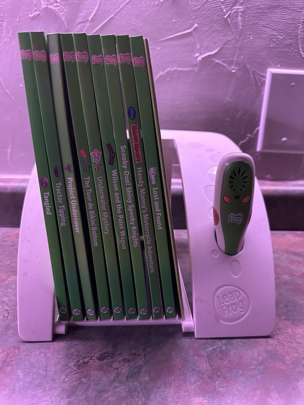 LeapFrog Tag Reading System COMPLETE Bundle + 10 Disney/Nick Books – Works Great gallery