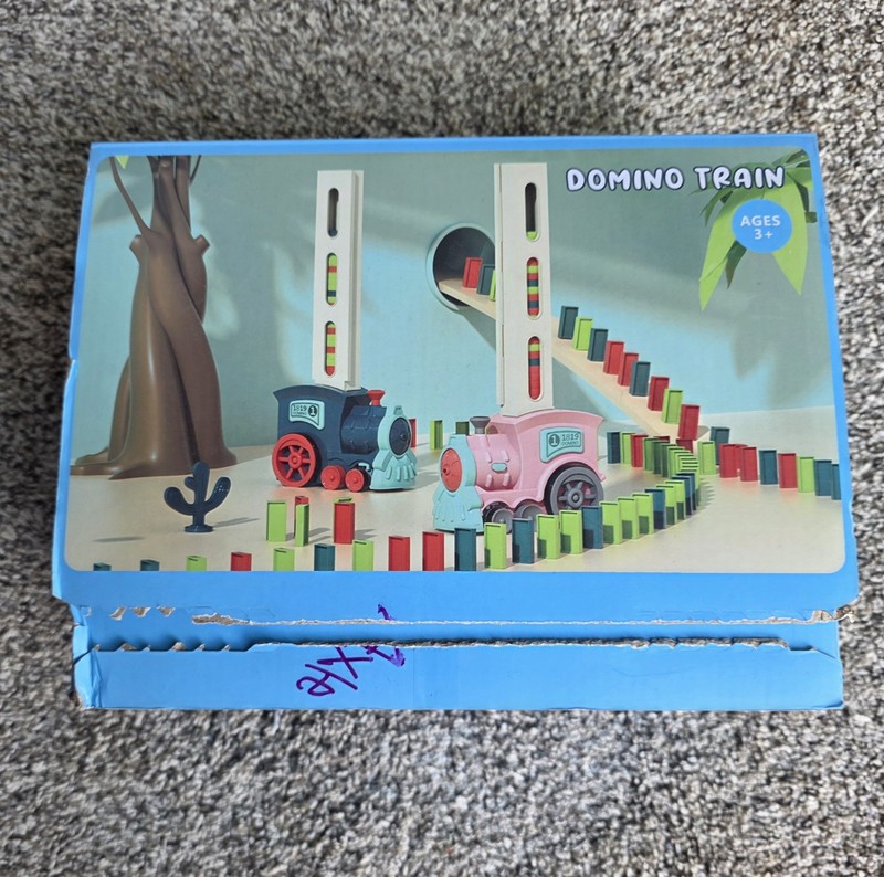 Domino Train New In Box For Ages 3+ Stacking Creative Play