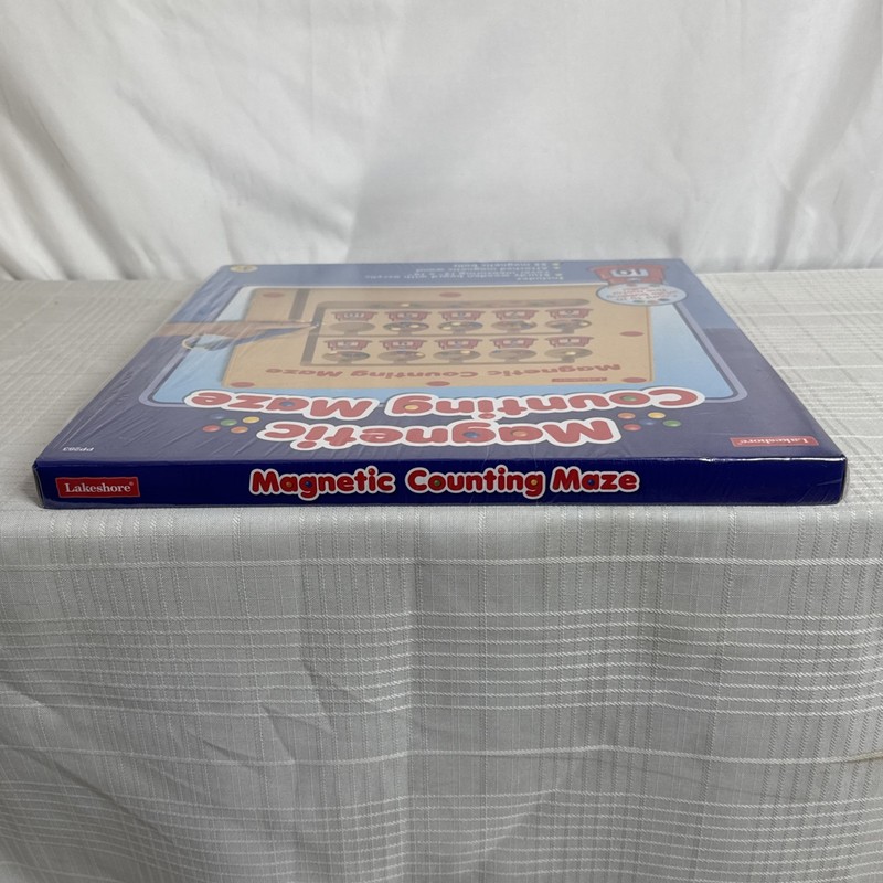 Lakeshore Magnetic Counting Maze Wood Gumball Fine Motor Skills PP283 BRAND NEW gallery