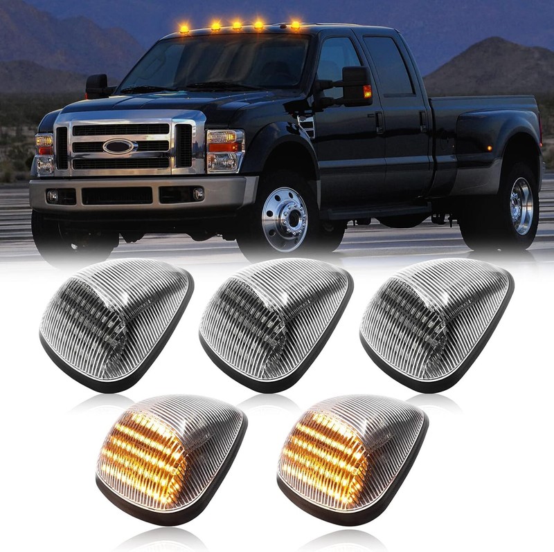 LED Cab Roof Running Light 51 LEDS Compatible with 1999-2016 F250 F350 F450 F550