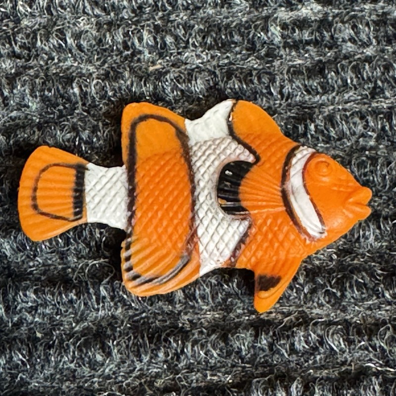 Clown Fish Plastic Mini Fig Toy Animal