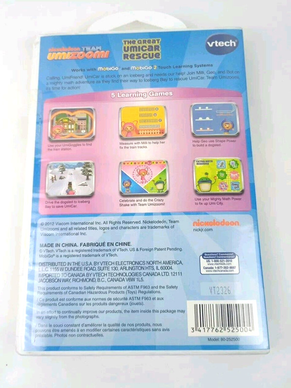 Vtech Mobigo . Nickelodeon Team Umizoomi gallery