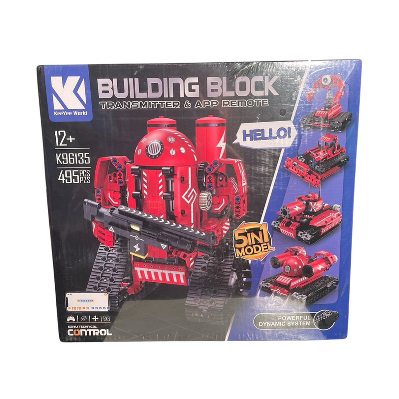 STEM Robot K96135 youth Ages 12+ 5-In-1 Remote Control and APP remote New