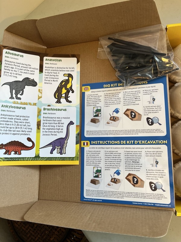 New! National Geographic Dino Dig Kit Educational Science Toy Ages 8 and Up gallery