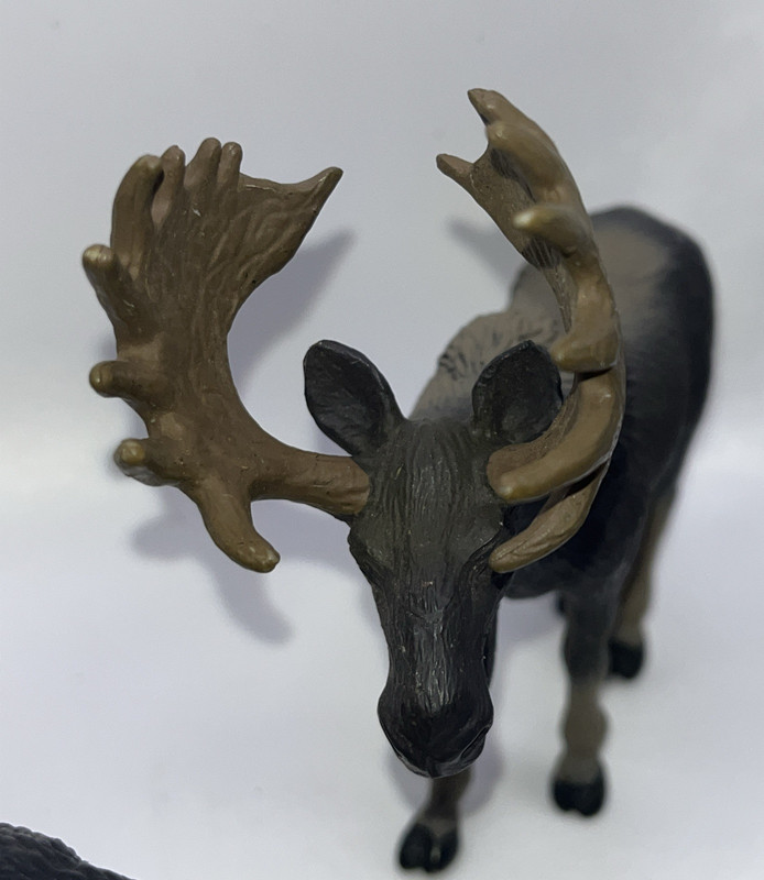 Tree House Kids 6 Moose Bear Deer Figure Animal Wildlife 4.5” Tall Cake Topper gallery