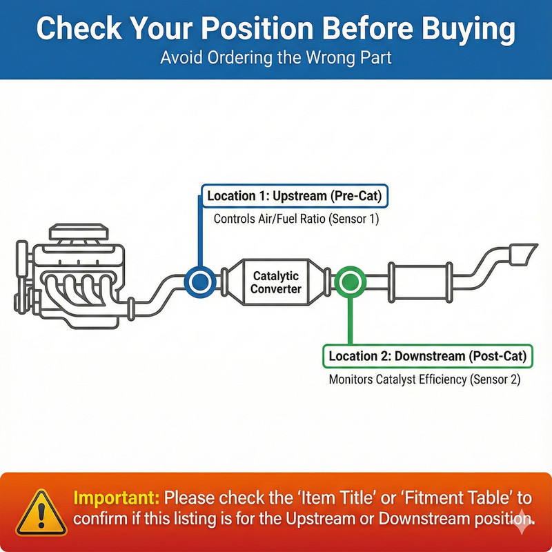 2x Oxygen Sensor Upstream Downstream For Chevy Equinox GMC Terrain 3.6L V6 13-17 gallery