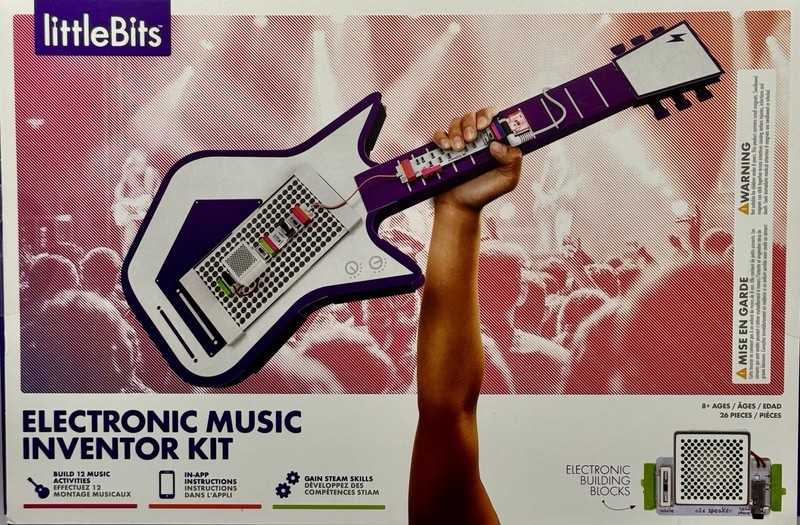 littleBits Electronic Music Inventor Kit 12 Activities Steam Skills Ages 8+ NIB