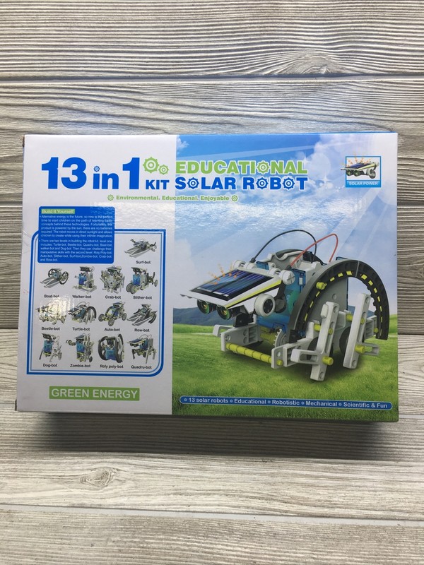 13 In 1 Educational Toys Solar Robot Toys Science Kit Solar Powered Blocks Toys
