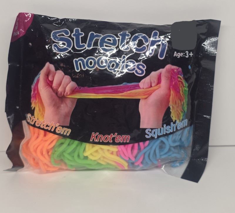Stretch Noodles Sensory Fidget Toy Stretchy Noodle 5 Colors