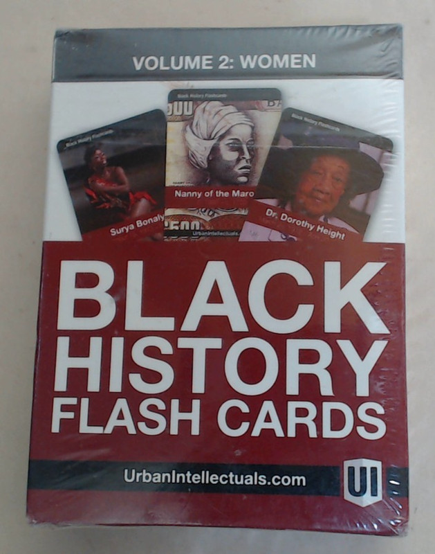 Urban Intellectuals Black History Flash Cards Vol 2 Women Sealed New