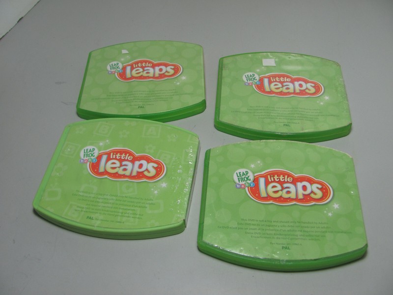 Leap Frog DVD Games For Baby Little Leaps Interactive As Shown Bulk Lot gallery