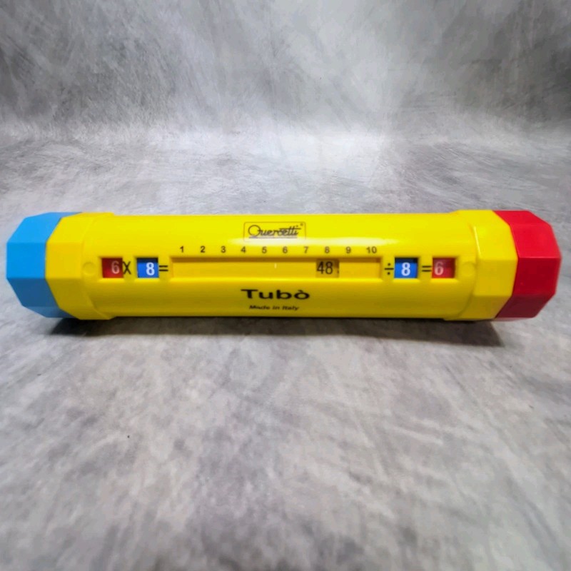 Quercetti Tubò Math Toy – Kids Montessori Multiplication Learning Tool gallery