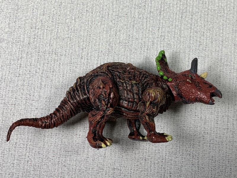 Unbranded LOT OF 3 MINI BUILDABLE DINOSAUR TOYS minifigures Triceratops figures gallery