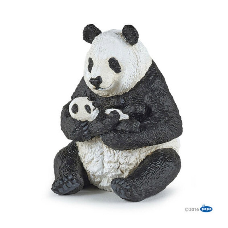 Papo Sitting Panda And Baby Animal Figure 50196 NEW IN STOCK