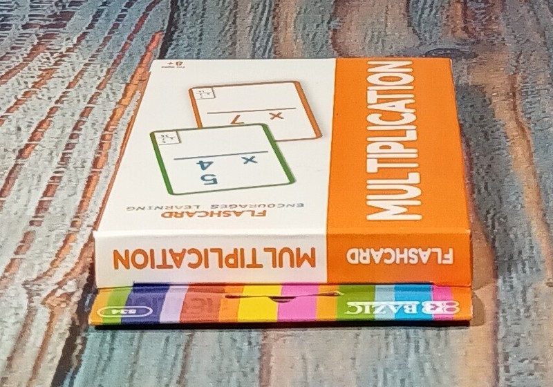Multiplication Flashcard Encourages Learning - Open Box - Ages 8+ gallery
