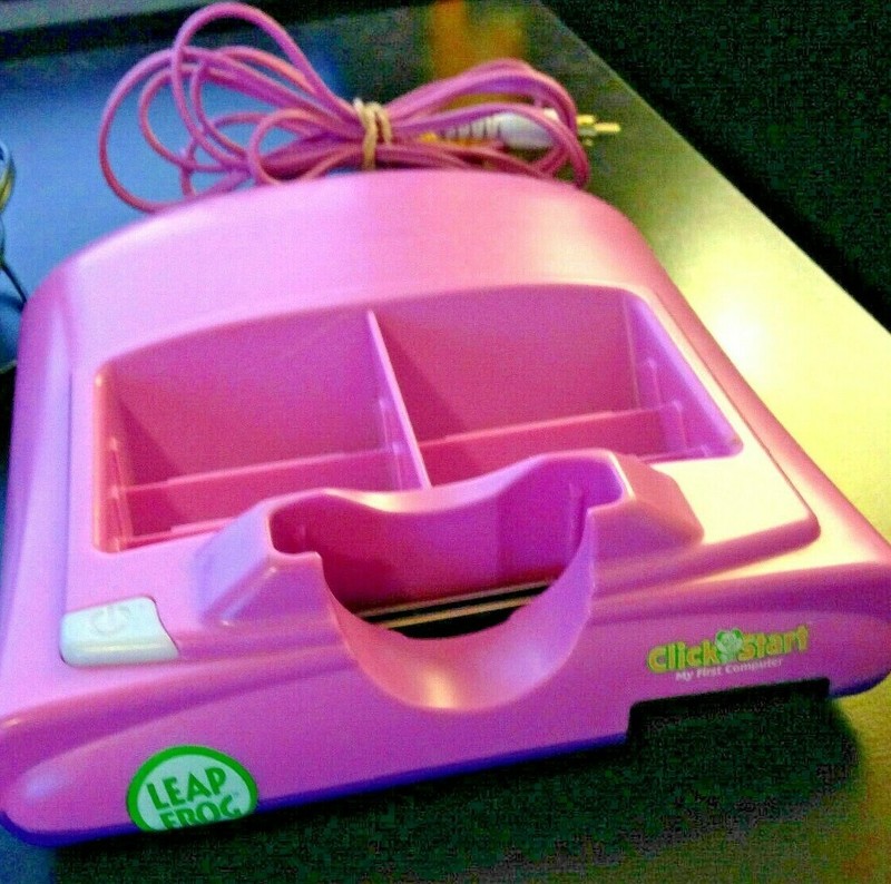 Leap Frog Click Start My First Computer PINK Replacement Console Leap Frog