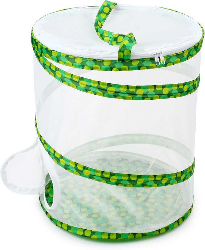 Insect and Butterfly Habitat Cage Terrarium Pop-Up 12″ X 14″ Tall