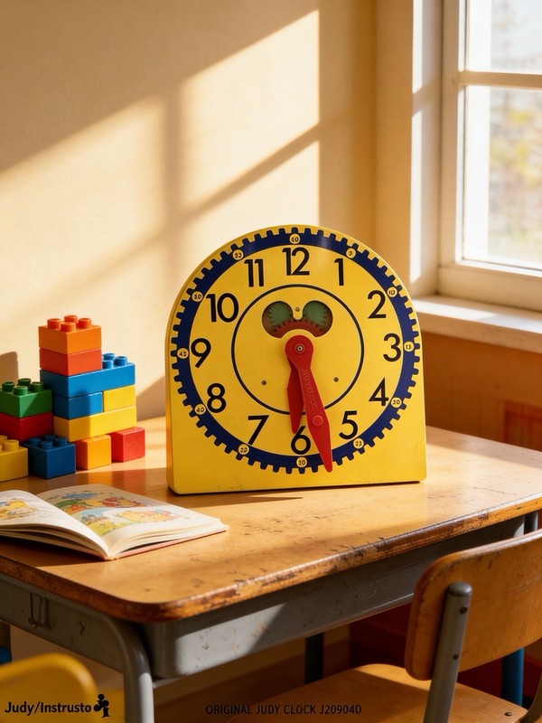 Original Judy Clock Homeschool, Teaching, Learning Tool Judy/Instructo