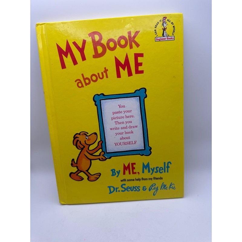 Dr Seuss My Book About Me Beginner Books Kids Activity Fill In Book