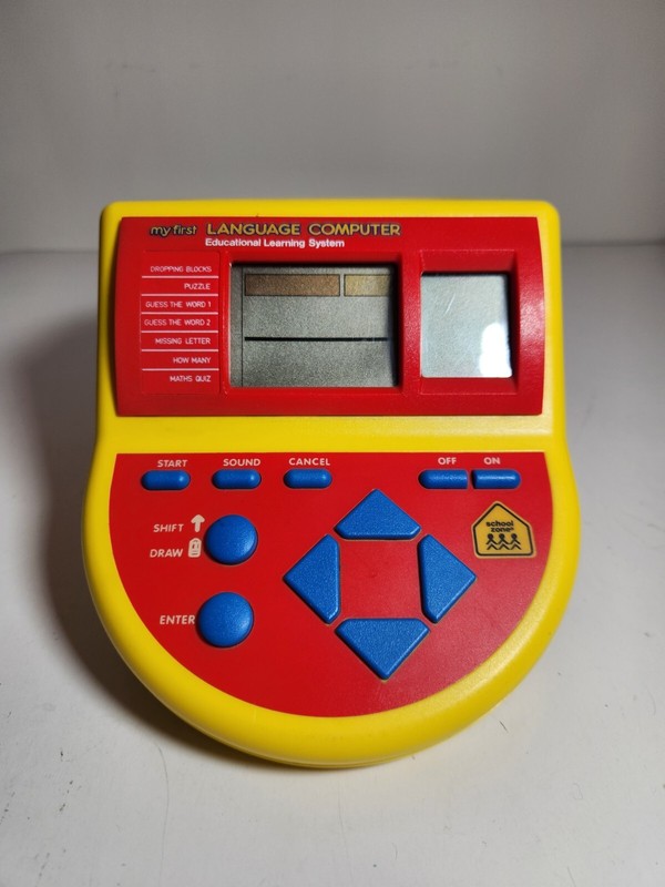 My First Language Computer Wb281 English Spanish French Italian Playtimw 1990