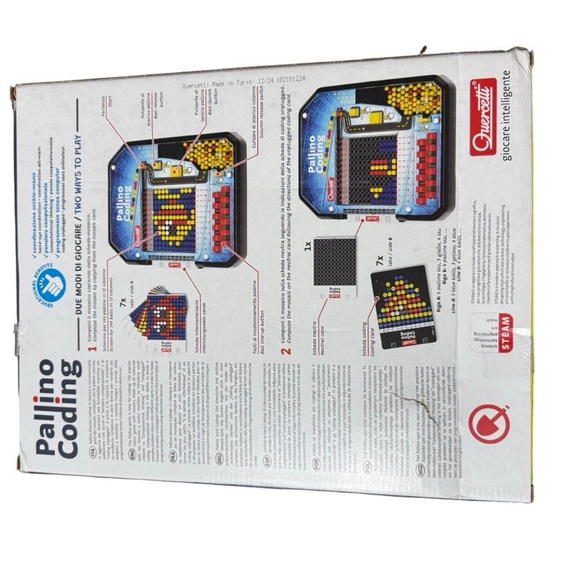 Quercetti Pallino Coding 6+ New In Box Italy Made 01021 Learning Toys Games gallery