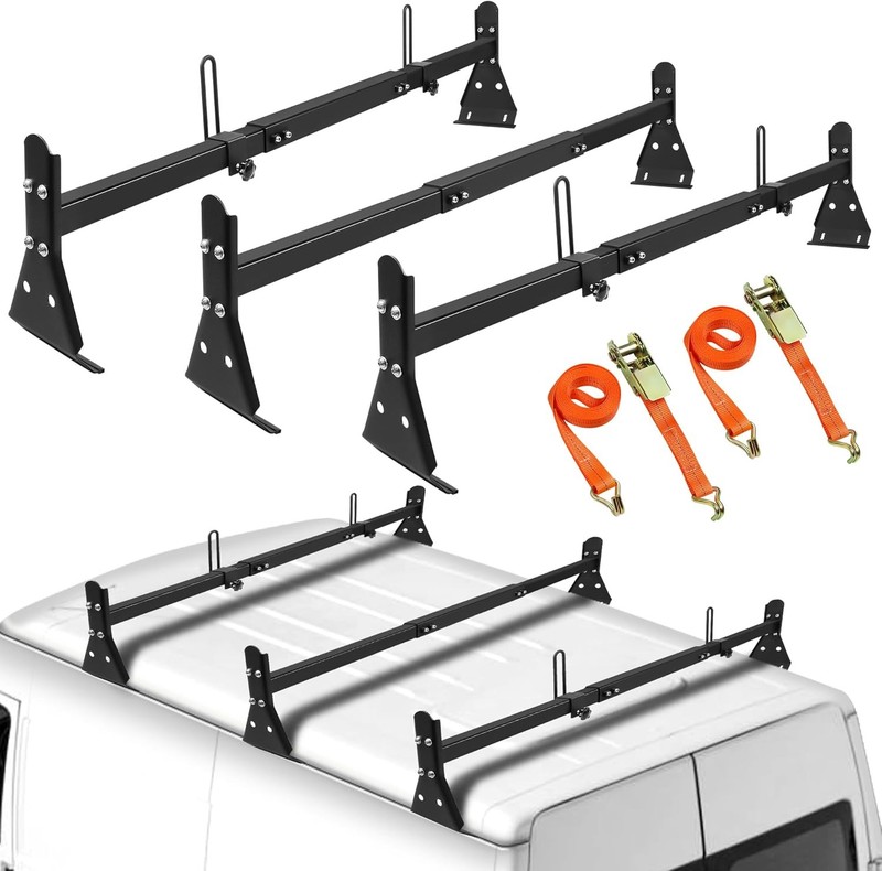 Ladder Rack for Van Chevy Express Ford Econoline GMC