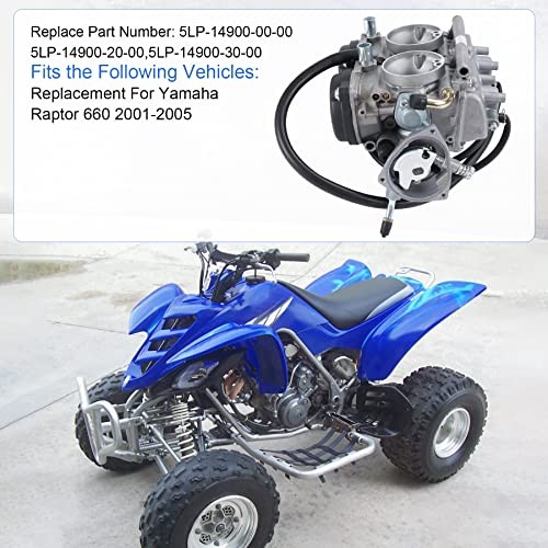 JDMSPEED New Carburetor Replacement For Yamaha Raptor 660 660R YFM660 YFM 660R gallery