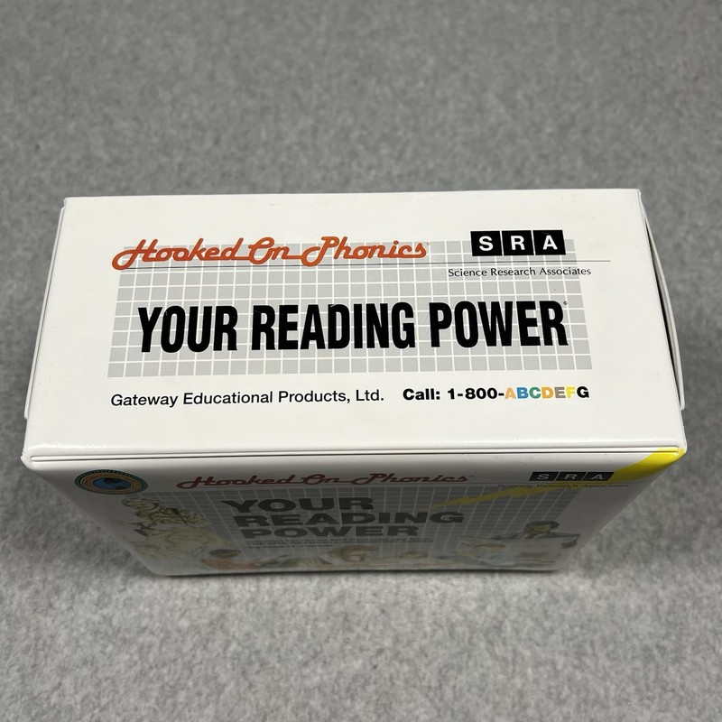 Vintage Hooked on Phonics Reading Power SRA Complete Set gallery
