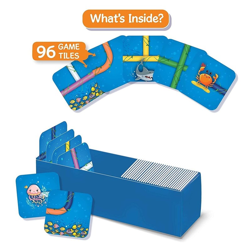 Skillmatics Kid's Educational Game : Connectors Shark Attack for Ages 6 and Up gallery