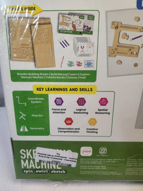 Skillmatics Buildables Sketching Machine STEM Learning Ages 8-Up - New gallery