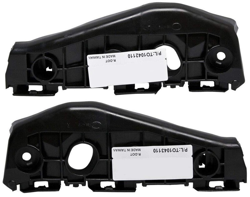09-10 Corolla Front Bumper Bracket Set Left Right Driver Passenger Side