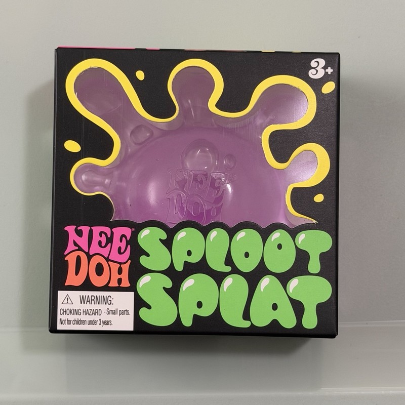 Needoh Sploot Splat Squishy Sensory Toy – Pink/Purple