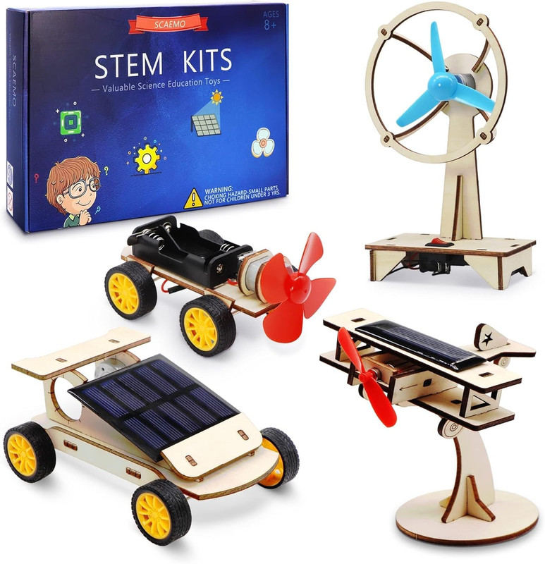 STEM Kits for Kids Ages 8-10-12-14, Stem Toys for Boys Age 8-12 Science Projects
