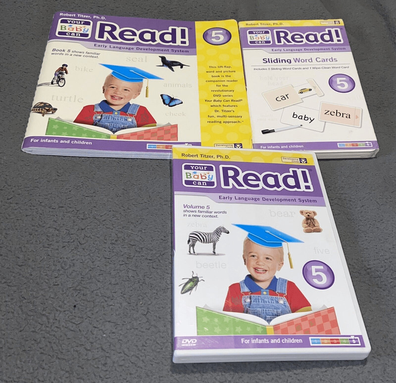 Your Baby Can Read Early Language Development Volume 5 Set 2009 Robert Titzer