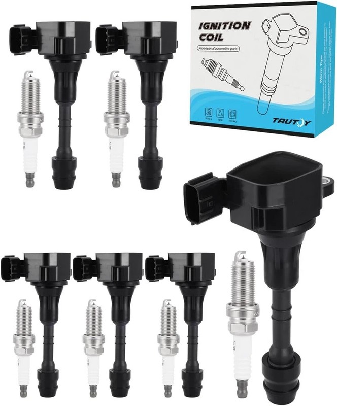 UF349 Ignition Coil 6376 Spark Plug For Infiniti I35 QX4 FX35 G35,for Nissan