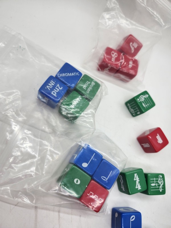 Lot of 24+ Music Theory Teaching Dice Piano Lesson Games Dynamics Rhythm Notes gallery