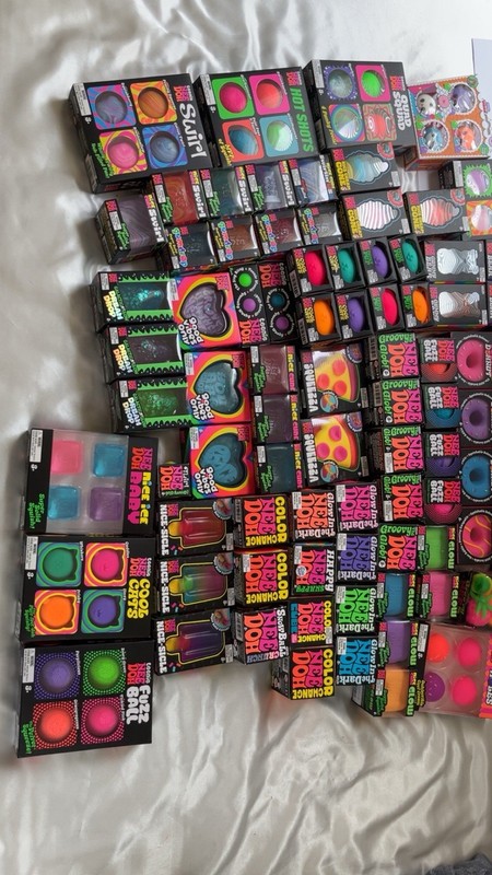 NeeDoh Assorted Lot/ Brand New Authentic 110 Pieces