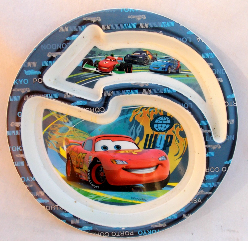 RARE 2014 Disney Cars Trio/ PRE-SCHOOLERS V-Tech Laptop & Plastic Dinner Plates gallery
