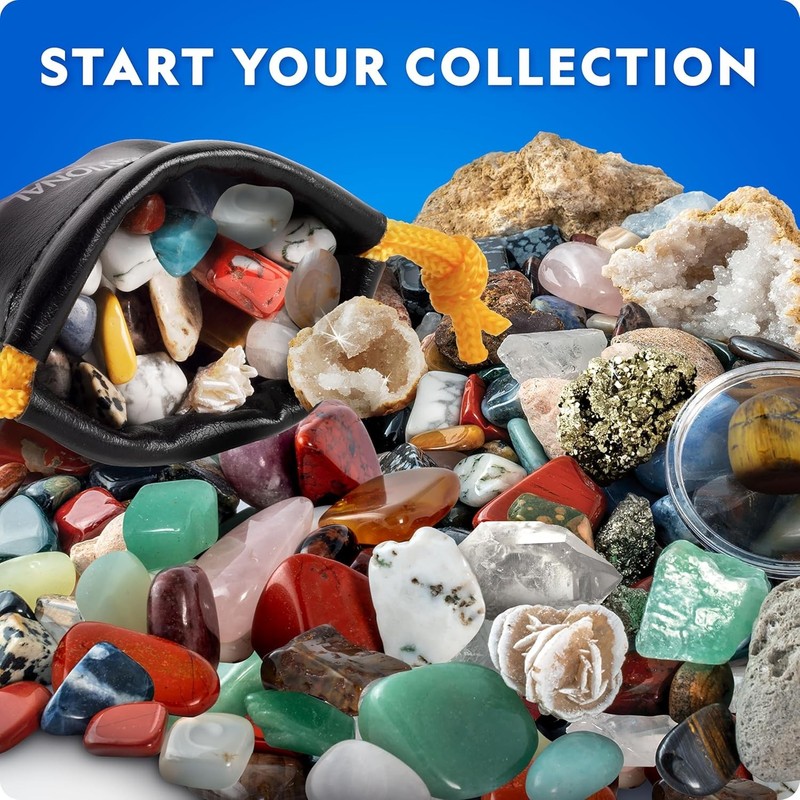 National Geographic Rock Collection Box for Kids – 300+ Piece Gemstones and C... gallery