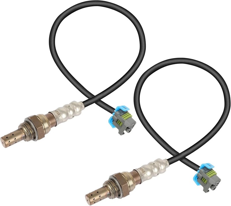 2PCS Upstream & Downstream O2 Oxygen Sensor Compatible for Chevy, for GMC, for